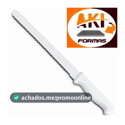 FACA SERRA 35 CM DE INOX ESPESSURA 1,0 MM COM NOTA FISCAL
