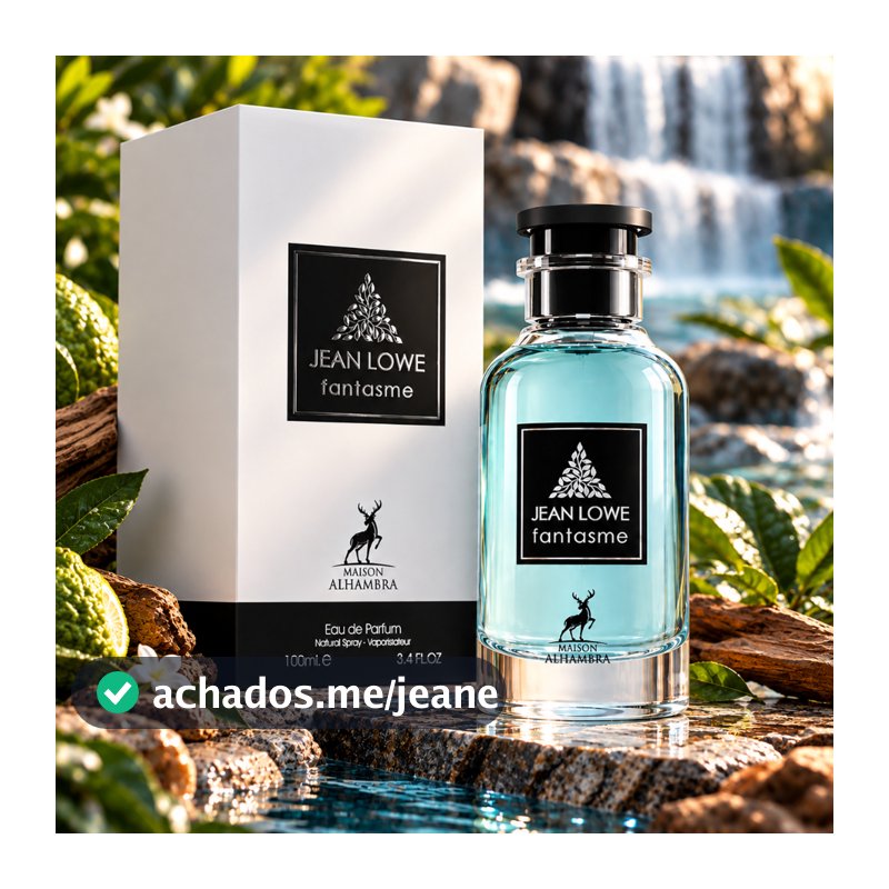 Perfume Jean Lowe Fantasme Maison Alhambra Eau de Parfum 100ml Unissex