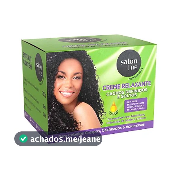 Creme Relaxante Óleo de Coco e Óleo de Avelã 200gr - Salon Line