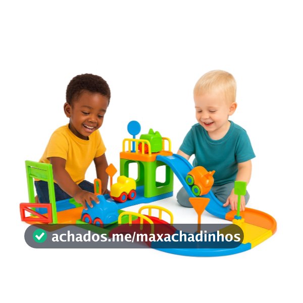 Carrinho Pista Baby Animal Brinquedo Infantil + 2 Carrinhos Divertido