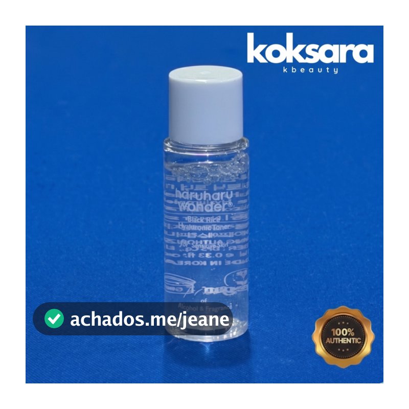 Haruharu Wonder Black Rice Hyaluronic Unscented Toner 10ml