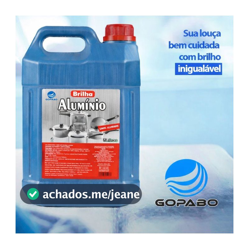 LIMPA ALUMINIO GOPABO 5 LITROS