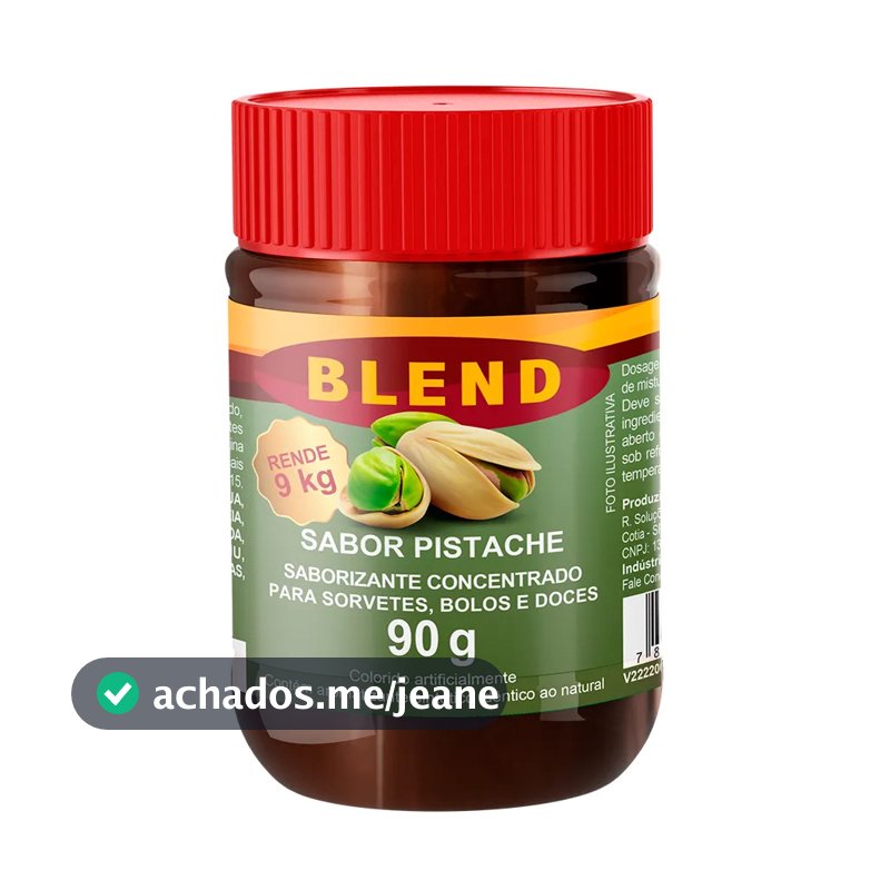 Pasta Saborizante Concentrada de Pistache 90g - Blend