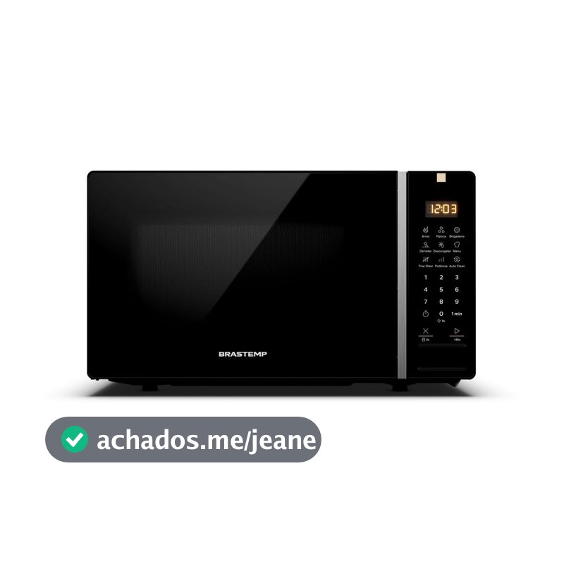 Micro-ondas 23 Litros com Multi Preparos Preto Brastemp - BMS23AE