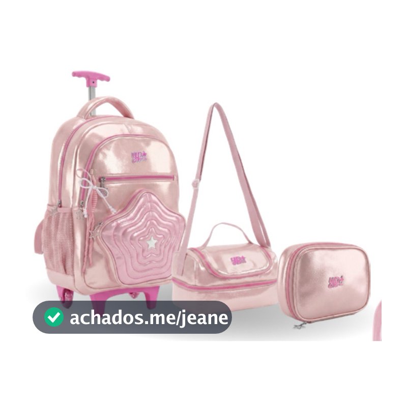 Mochila De Carrinho,yepp kit 3pcs,mochila de carrinho e lancheira e estojo