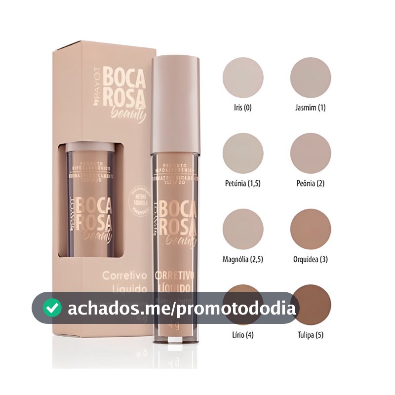Corretivo Líquido Boca Rosa Beauty- By Payot