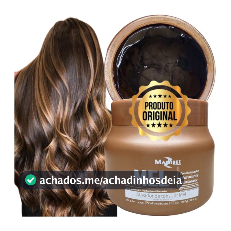 Revitalização Loiro Mel Efeito Natural Iluminado Hidratação e Brilho | Descubra o Brilho Seu Cabelo