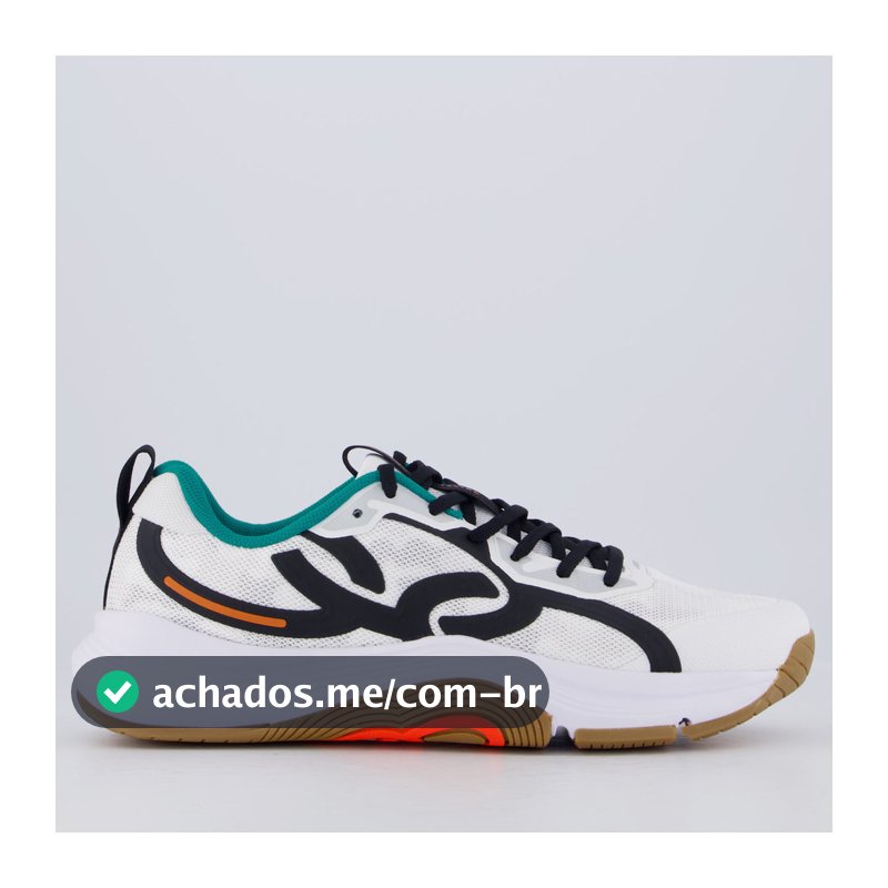 Tênis Olympikus Treino Branco e Preto