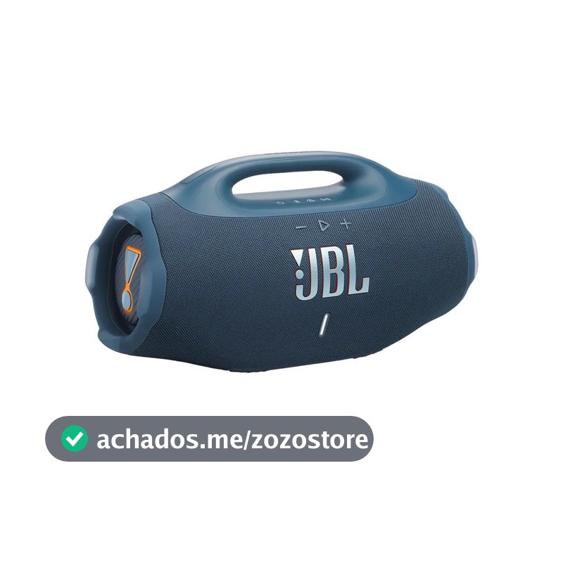 Caixa de Som Bluetooth JBL Boombox 4, com Auracast, IP68 Azul - 28913918