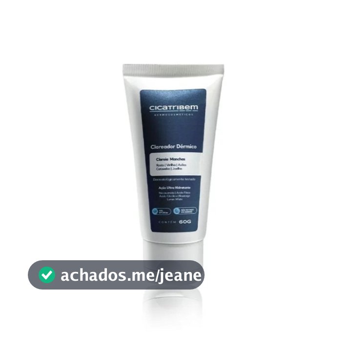Cicatribem - Clareador de Manchas para Virilha, Axilas e Melasma 60g - Creme Clareador 34