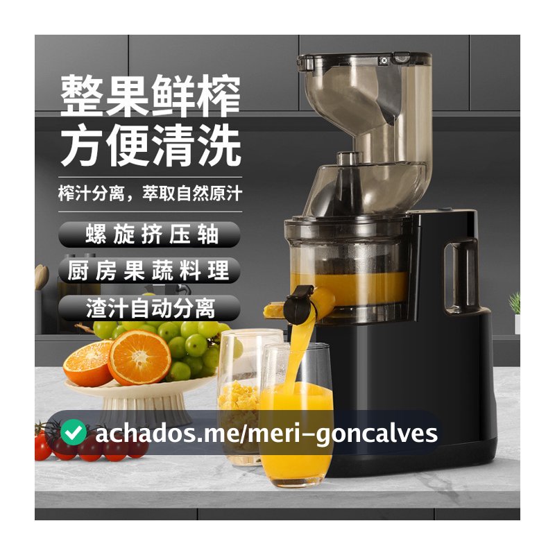 Espremedor de separação de resíduos de suco doméstico automático frutas vegetais multifuncional Original espremedor pequ