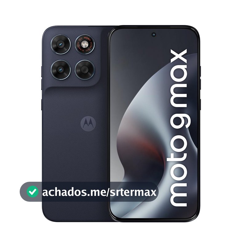 Smartphone Motorola Moto G Max 5G 256GB 8GB RAM 6.8" Grafite + Ubook Livros DIgitais
