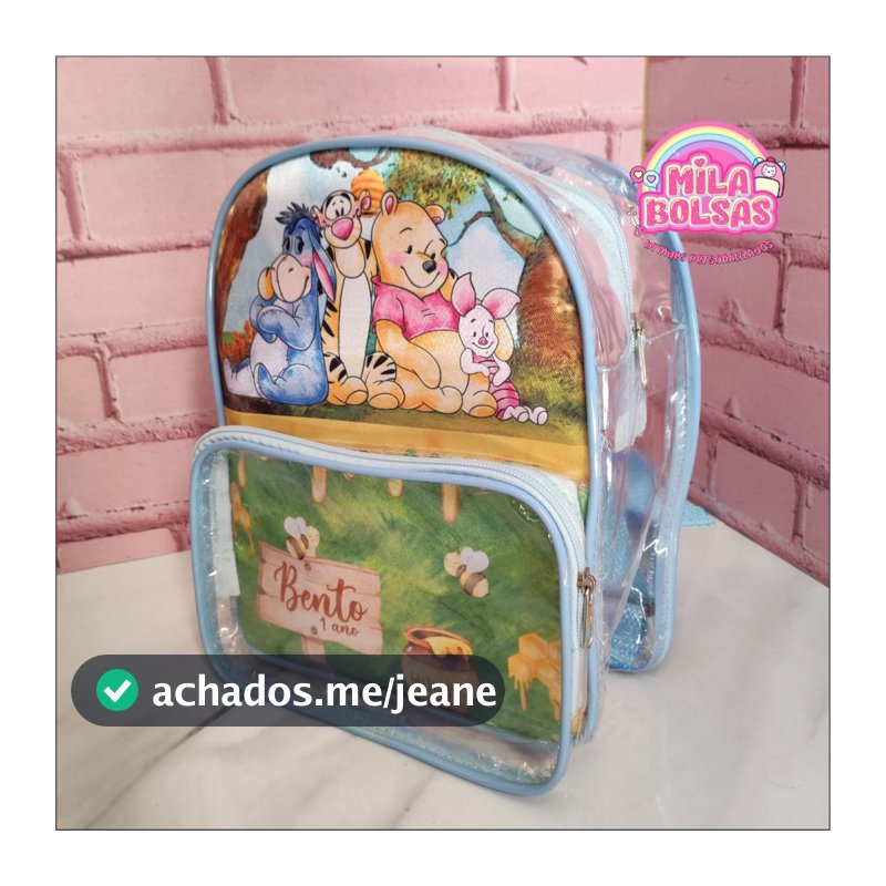 25 Und - Bolsinhas Personalizadas Infantil para Lembrancinhas, Mochila M