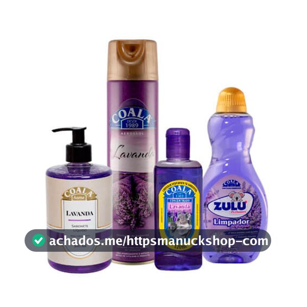 Kit Casa Limpa Coala/Zulu Perfumes - Lavanda