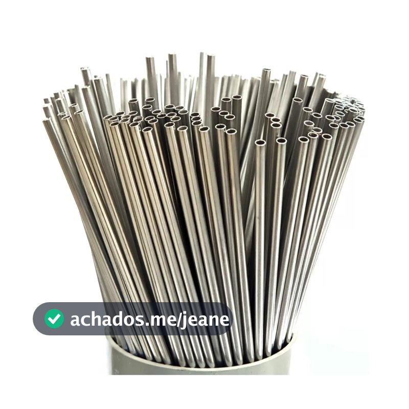 Tubo Inox 3/8 Para Suporte Churrasqueira e Projetos