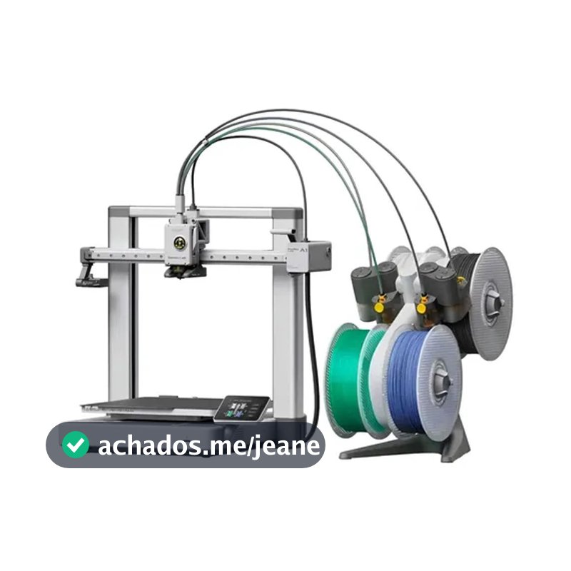Impressora 3D Bambu Lab FDM Aberta A1 com AMS Lite