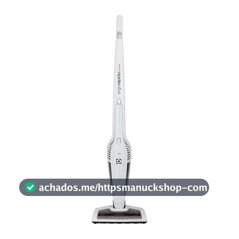 Aspirador de Pó Vertical Sem Fio Electrolux Ergorapido 2 em 1 Cyclone até 21 min Branco (ERG21)