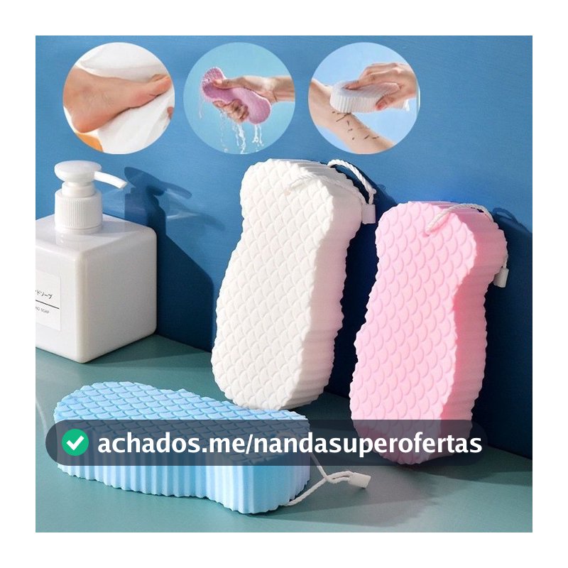 Esponja Esfoliante Suave Bucha De Banho Para Bebê Adultos De Banho Removedor De Pele Morta Ferramenta