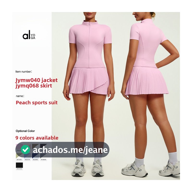 Terno de Yoga Badminton tênis corrida ciclismo esportes ao ar livre mulheres