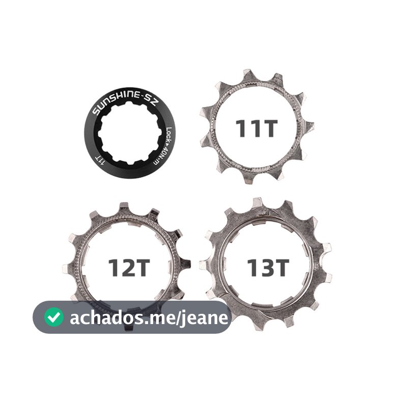 HASSNS Mtb Road Bicycle Cassette Freewheel Patches De Bicicleta 11T 12T 13T Peças Separadas