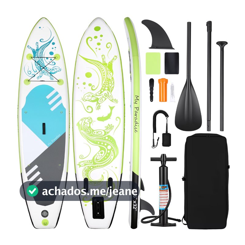 Prancha Stand Up Paddle Inflável Profissional Kit Completa 3208115cm