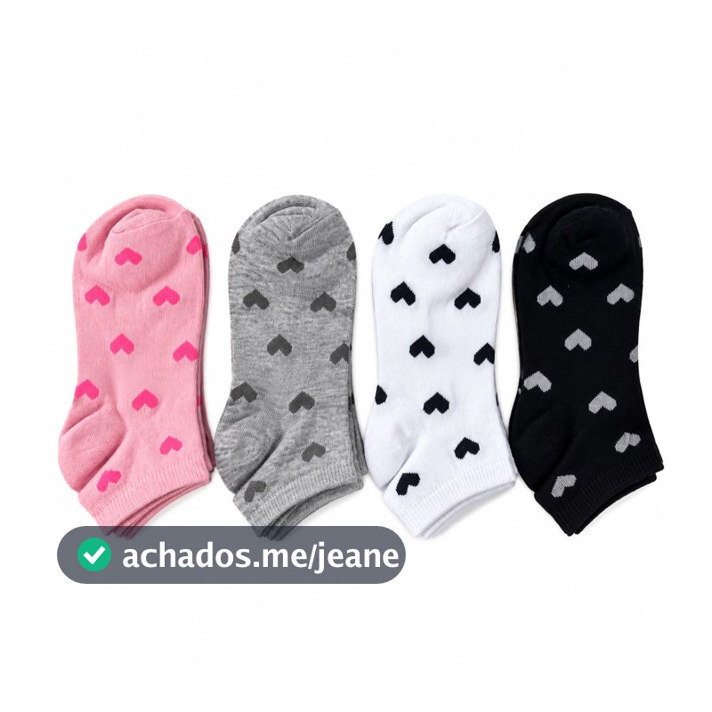 Pares de Meias Femininas Cano Curto com Estampa de Gatinho – Confortáveis, Respiráveis e Versáteis – Tamanho 35-40