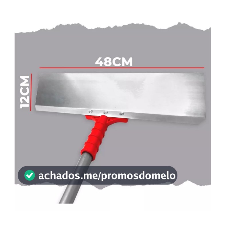 Desempenadeira Rodo Massa Corrida 480mm