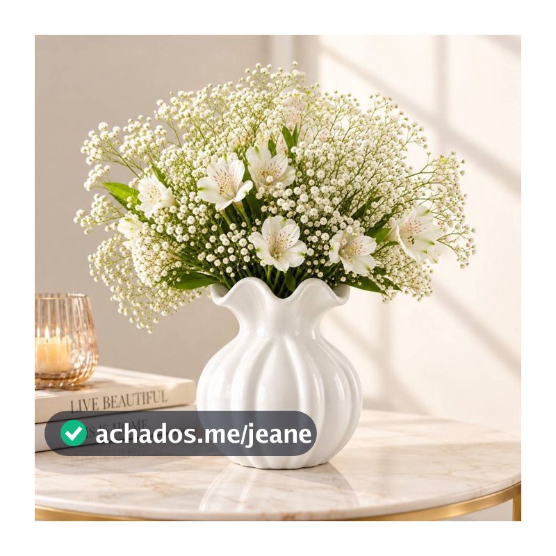 Vasos  Murano Trouxinha Cerâmica Decoração Centro de Mesa Luxo Vaso de Flor