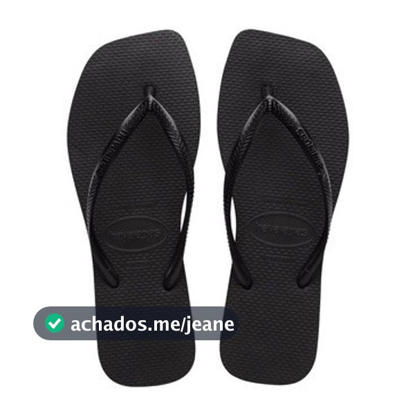 Chinelo Havaianas Square Quadrada Feminina Slim Diversas Cores Confortável