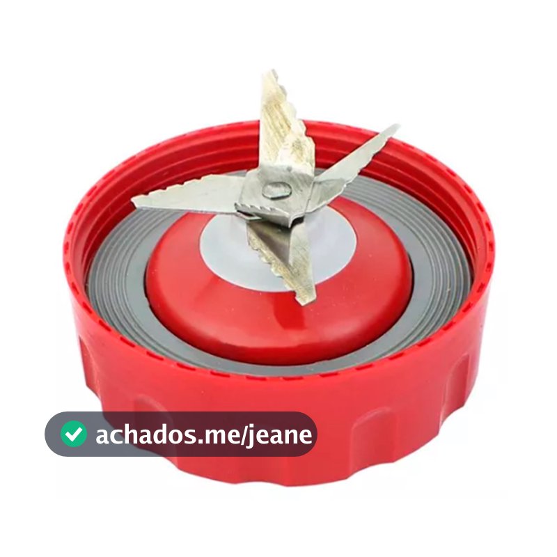 Faca Vermelha 6 Lâminas Para Liquidificador Walita Ri2240 RI2242 RI2244 Faca  Liquidificador San