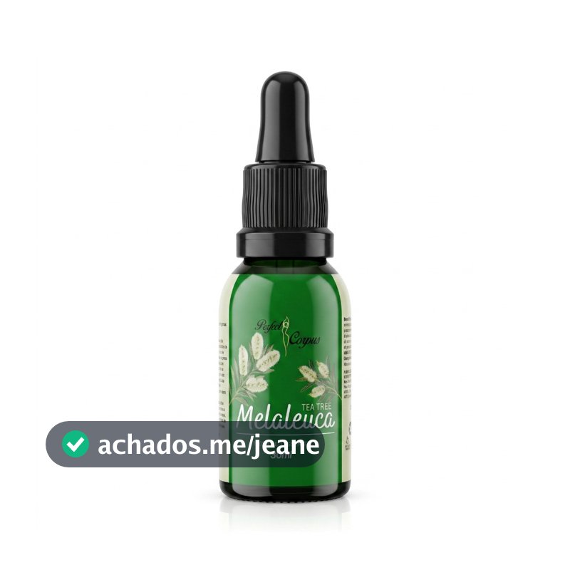 Óleo Essencial Melaleuca Tea Tree 30ml 100% Puro Antisséptico Natural Acne Oleosidade Fungos Unhas