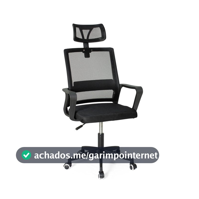Cadeira de Escritório Giratória Executiva Pro com Regulagem de Altura