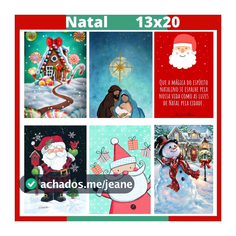 Placas MDF Decorativas - Quadros de parede Para Decoração De Natal - natalino - papai noel -13x20cm