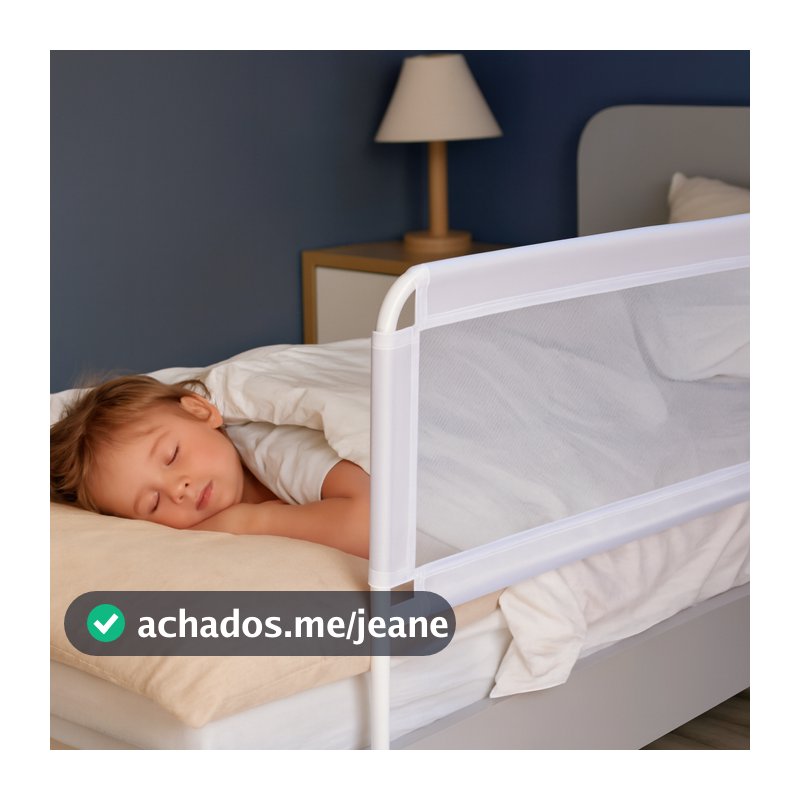 Grade De Cama Proteção Para Cama - 3 tamanhos: Pequena, Média, Grande Crianças E Idosos