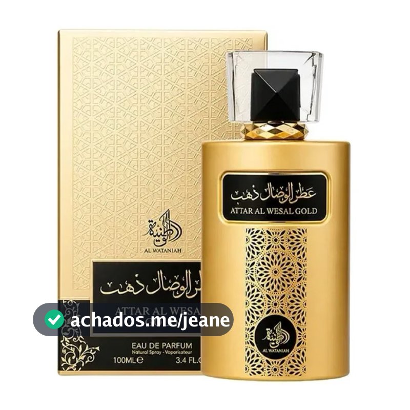 Perfume Al Wataniah Attar Al Wesal Gold Eau de Parfum Masculino 100ML
