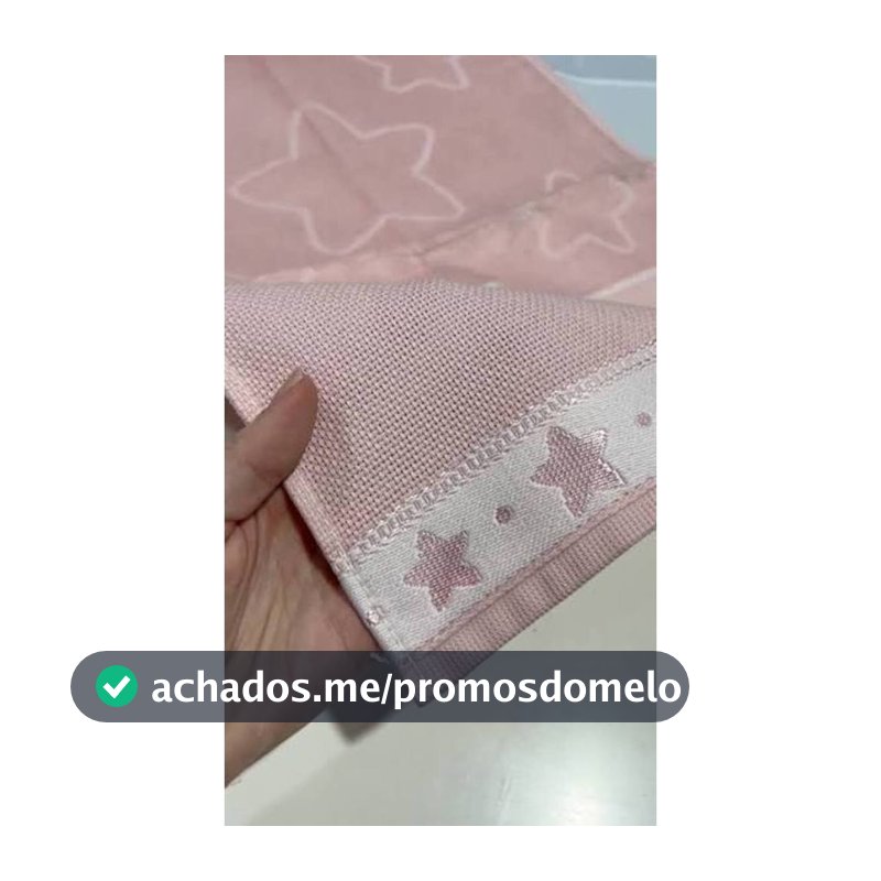 Toalha de lavabo baby star para bordar Ponto Cruz- Döhler
