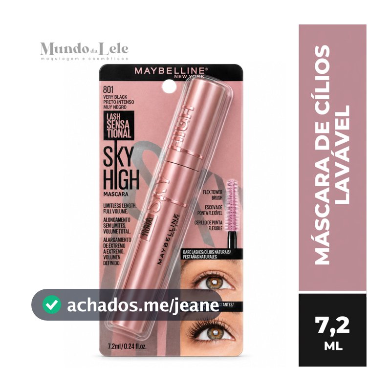 MÁSCARA DE CÍLIOS MAYBELLINE NY SKY HIGH LAVÁVEL 7,2ML