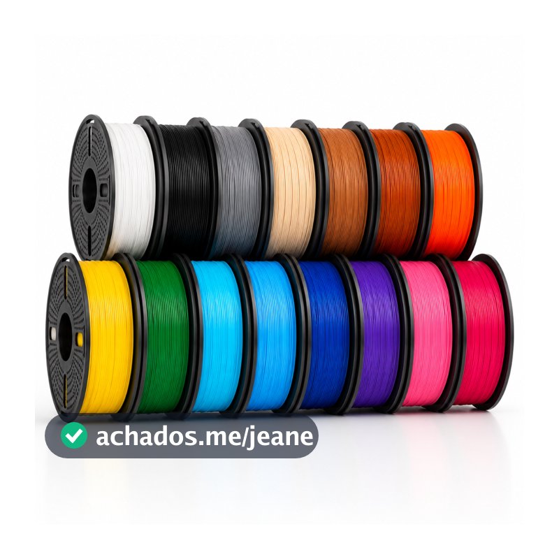 Filamento Impressora 3d Print Pulse PET G 1.75mm Importado Alta Qualidade