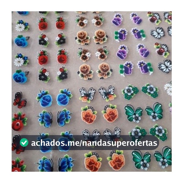 480 Adesivos De Unha 3d Atacado (finalizado) Peliculas De Unhas Decoradas