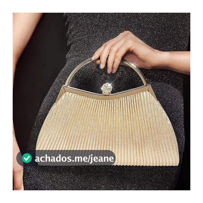 Bolsa Clutch Festa com Alça Transversal para Casamento Formatura e Jantar Noturno Y1064