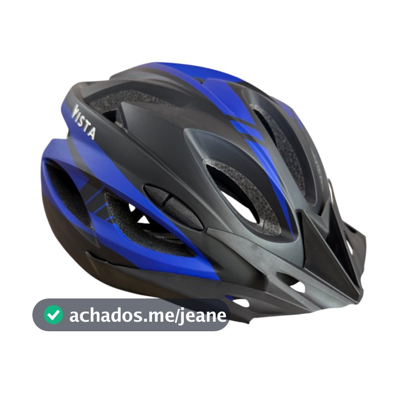 Capacete Ciclismo Bike Mtb Vista One Led Cores Leve