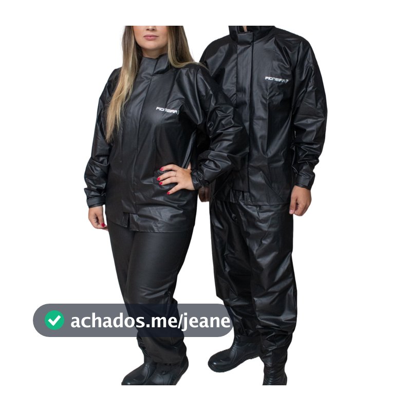Capa Chuva Roupa Conjunto Motoqueiro Motoboy Impermeável POP