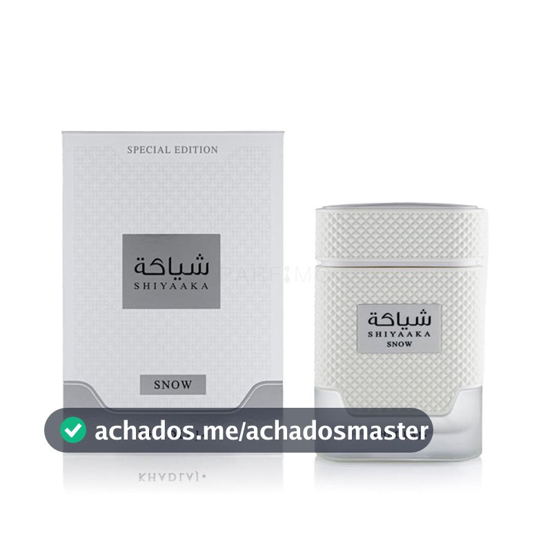 Perfume Khadlaj - Shiyaaka Snow 100 ML - Inspirado em Meteore/ LANÇAMENTO