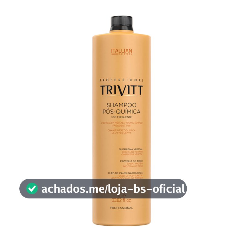 SHAMPOO PÓS-QUÍMICA PARA USO FREQUENTE 1L TRIVITT