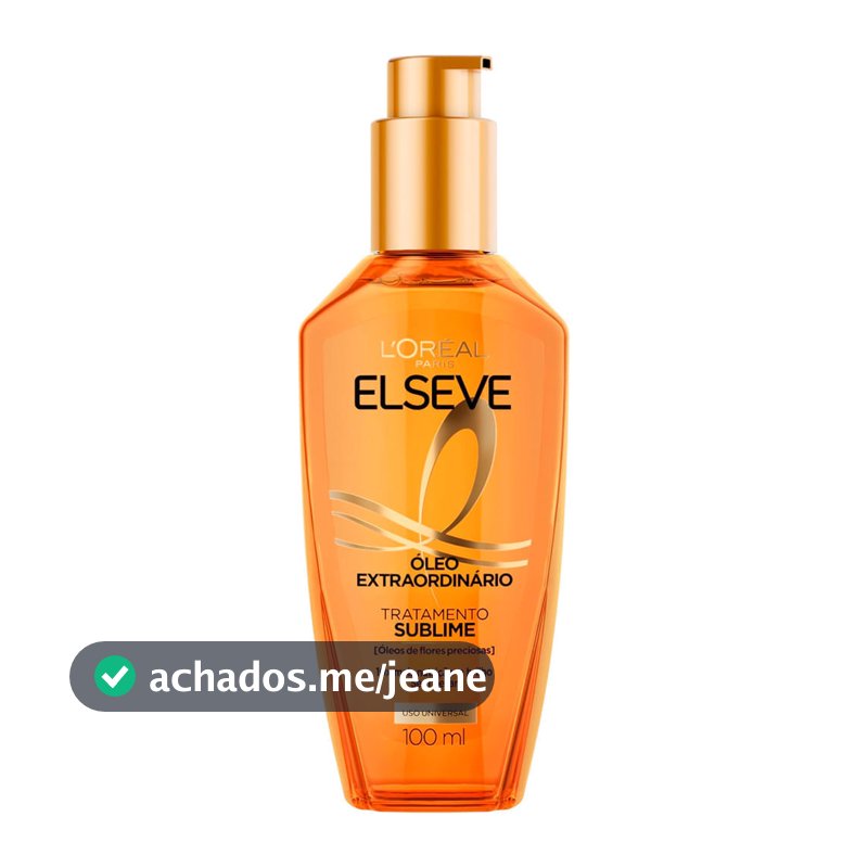 Óleo Capilar Elseve Extraordinário - 100ml