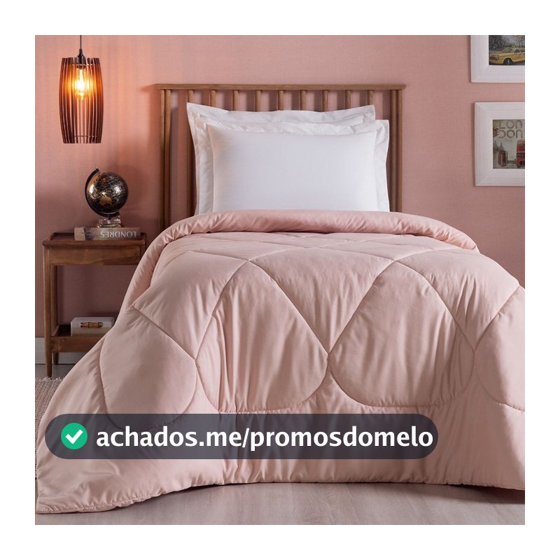 Cobertor Grosso Edredom Solteiro Alto Padrão 200 Fios Dupla Face Unique Toque Macio