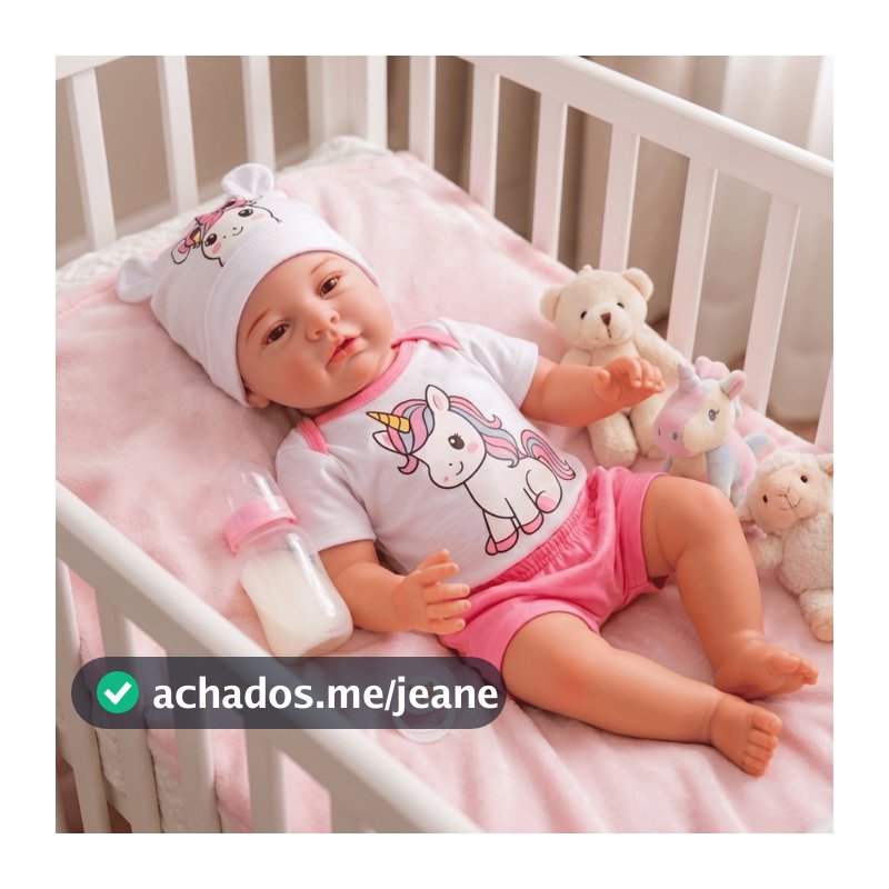 Bebê Reborn Boneca Menina Realista Angel Original Corpinho Em Silicone Com Bolsa Maternidade