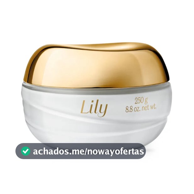 Creme Acetinado Hidratante Desodorante Corporal Lily Oboticário