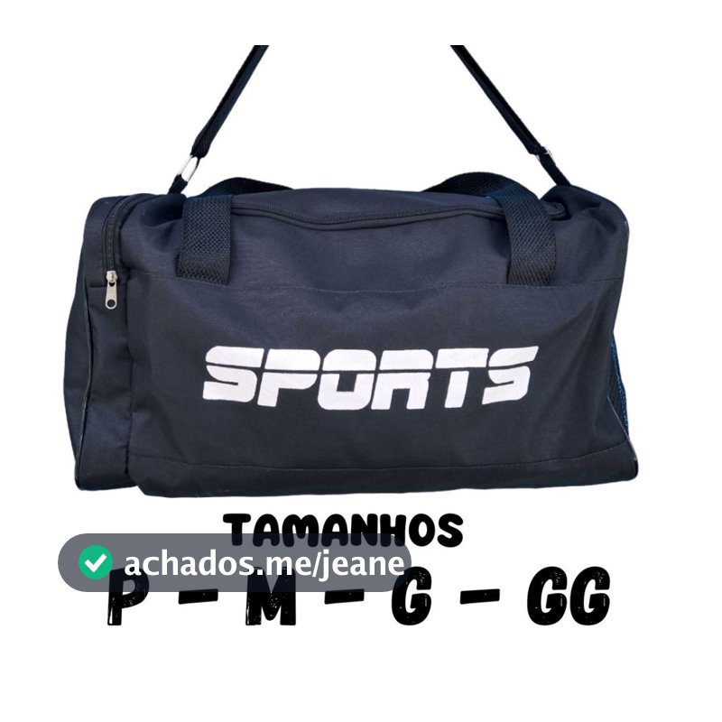 Mala Bolsa P M G GG Esporte Futebol Viagem Mega Promoção