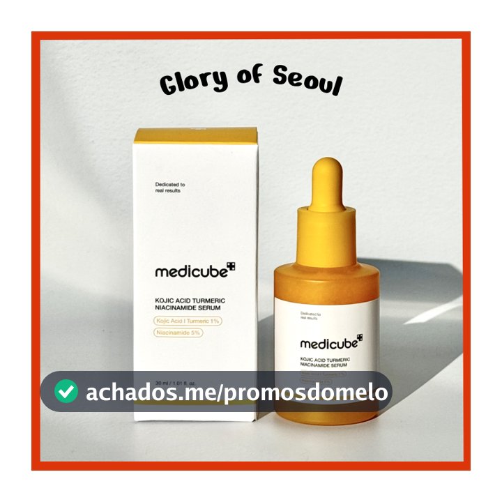 MEDICUBE Kojic Acid Turmeric Niacinamide Serum 30ml